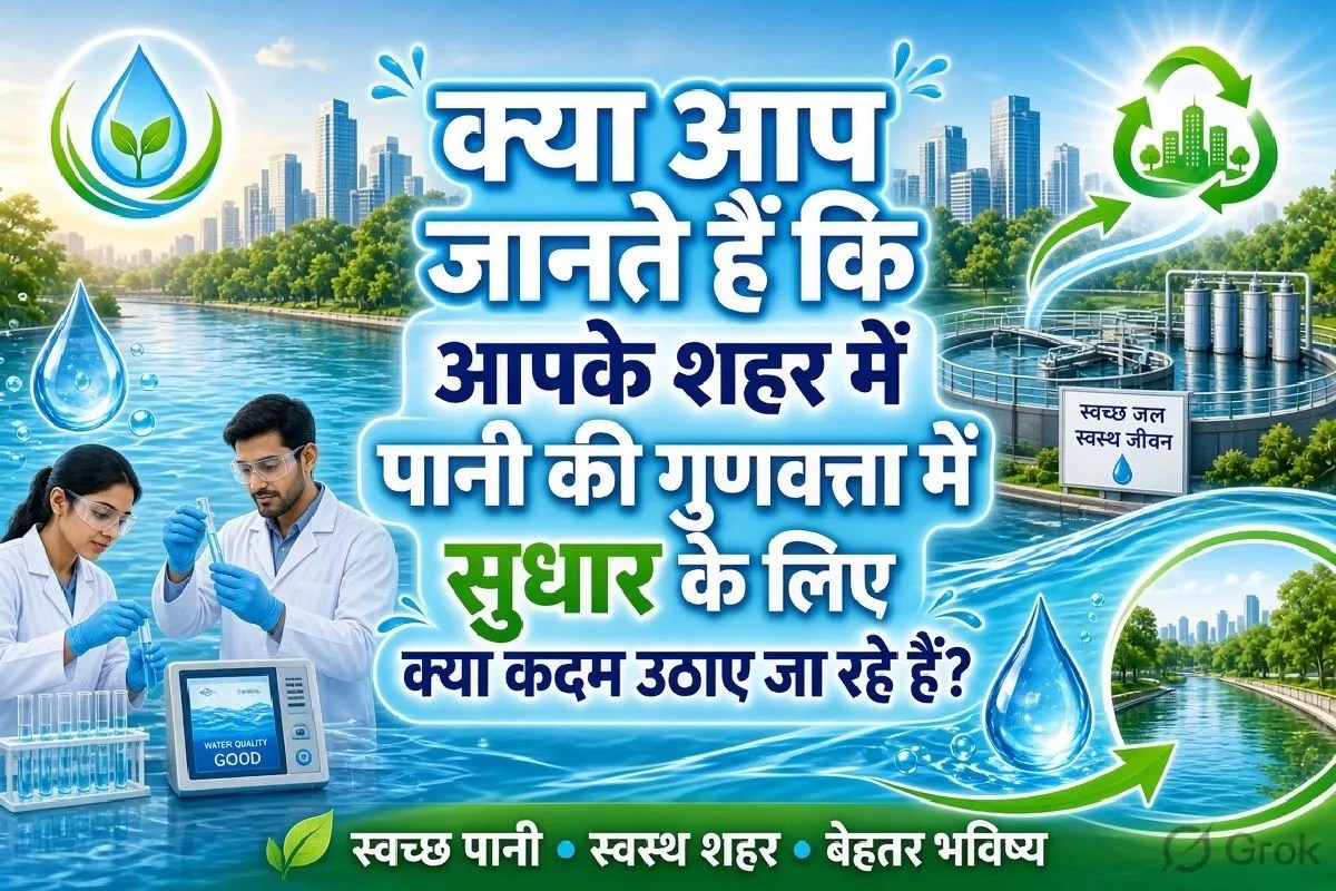 Drinking water quality india