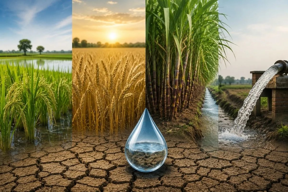 Water Intensive Crops in India