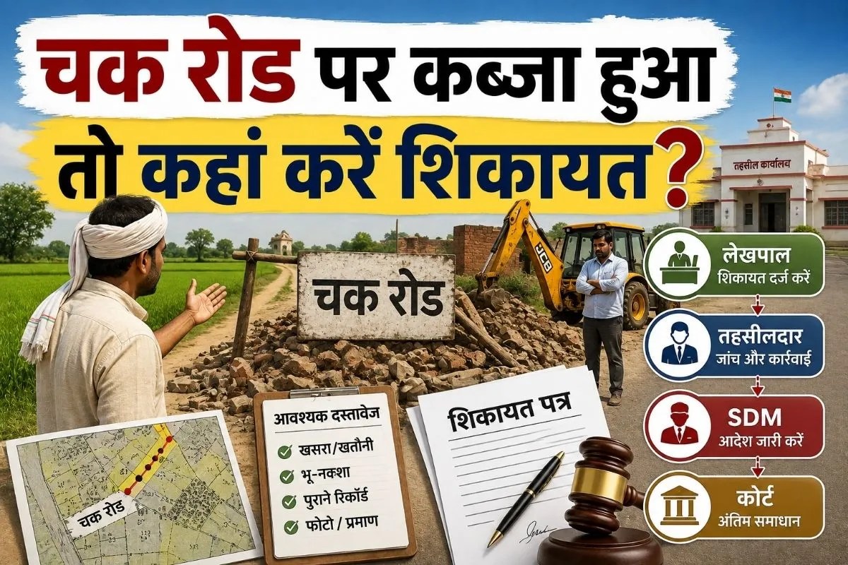 खेत का रास्ता बंद होने पर क्या करें
