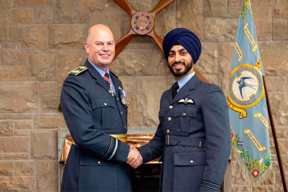 Flight Lieutenant Arshdeep Singh Dang