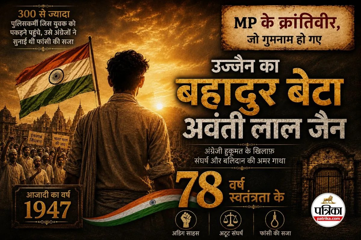 Freedom fighter Avanti Lal Jain