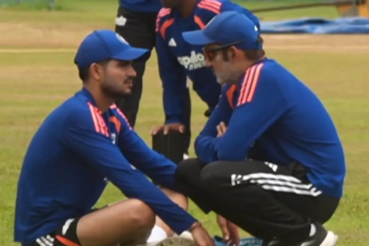 IND vs SL1st Test, Gautam Gambhir and Shubman Gill,