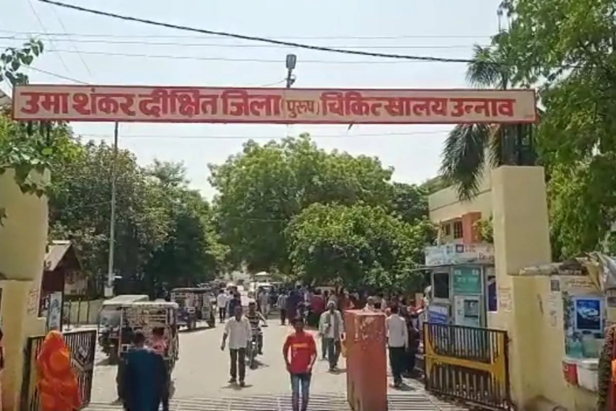 उन्नाव जिला अस्पताल, फोटो सोर्स- पत्रिका
