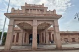 Main gate of Nagaur railway station