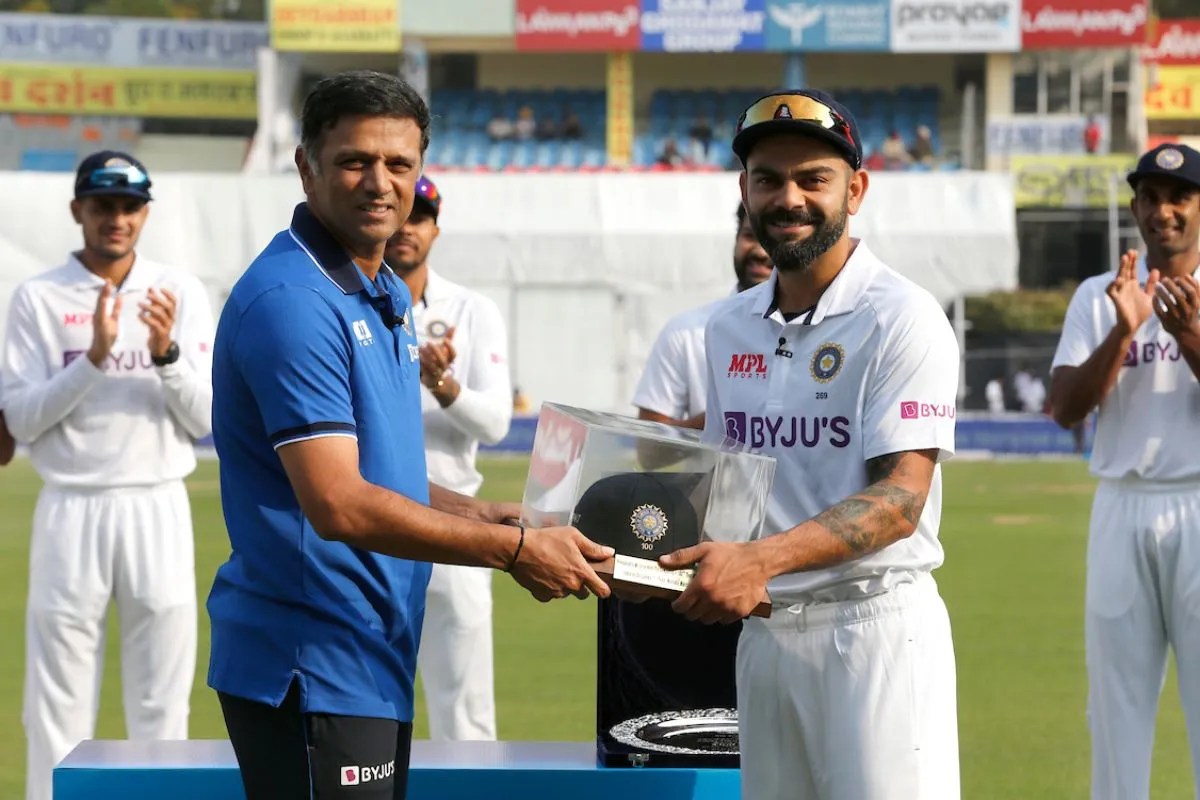 Virat Kohli Rahul Dravid