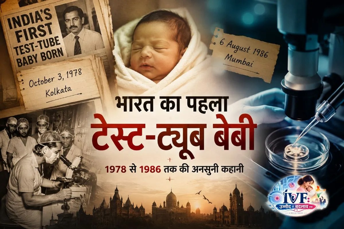 IVF First test tube baby of india