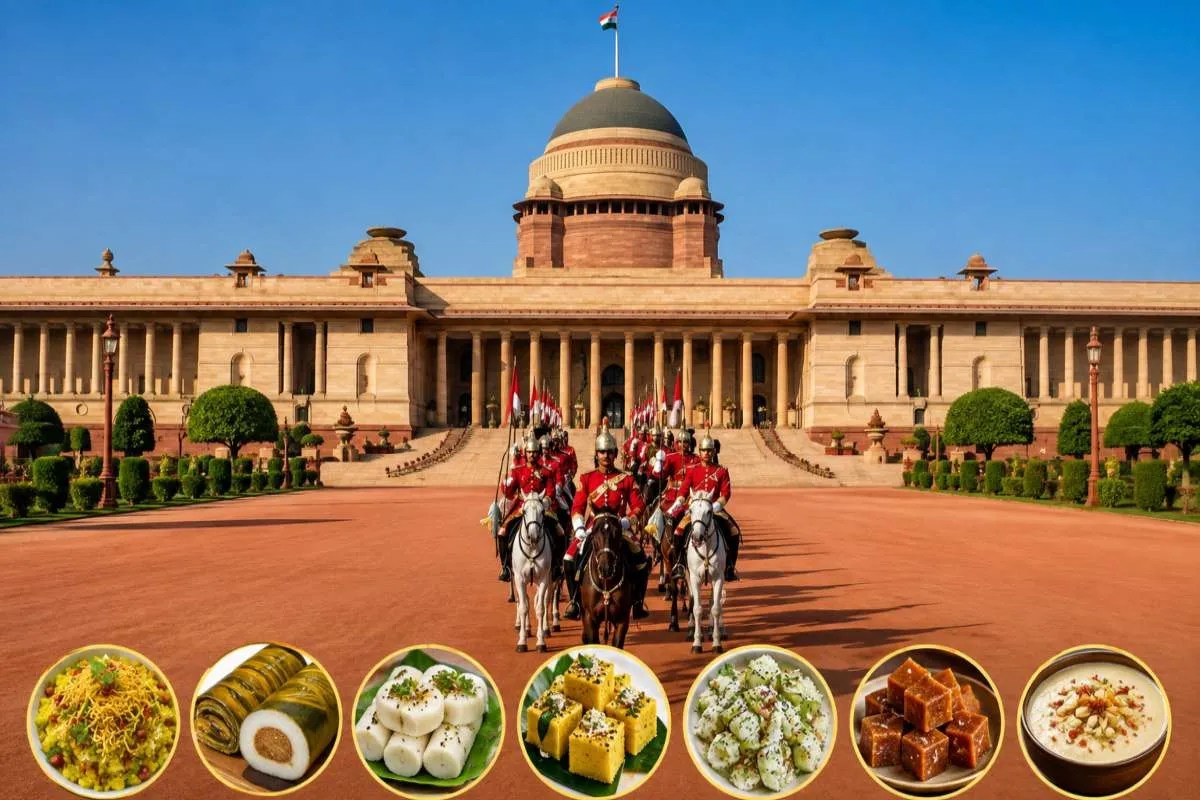 rashtrapati bhavan independence day reception 2026 menu