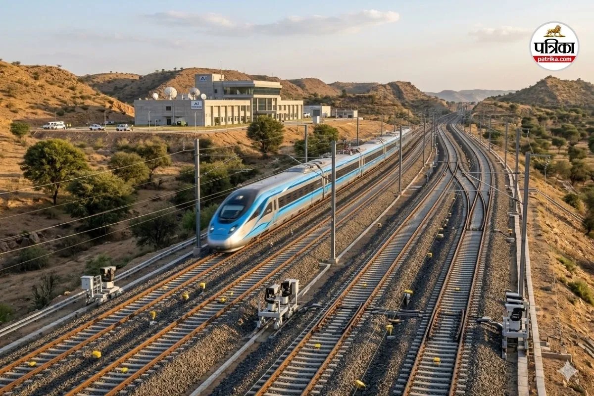 India First High Speed Railway Test Track Jodhpur Division Rajasthan 2026