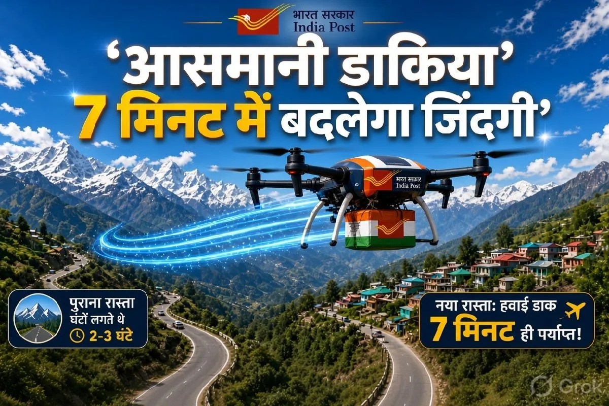 India Post Drone Delivery