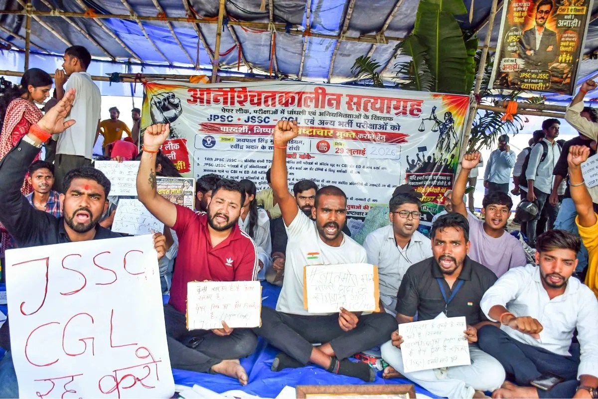 Jharkhand Student Protest