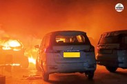 Jodhpur Car Service Center Fire-5