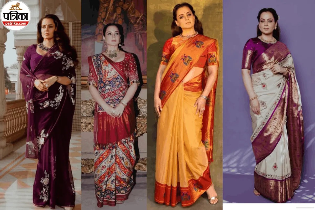 Kangana Ranaut Saree Look