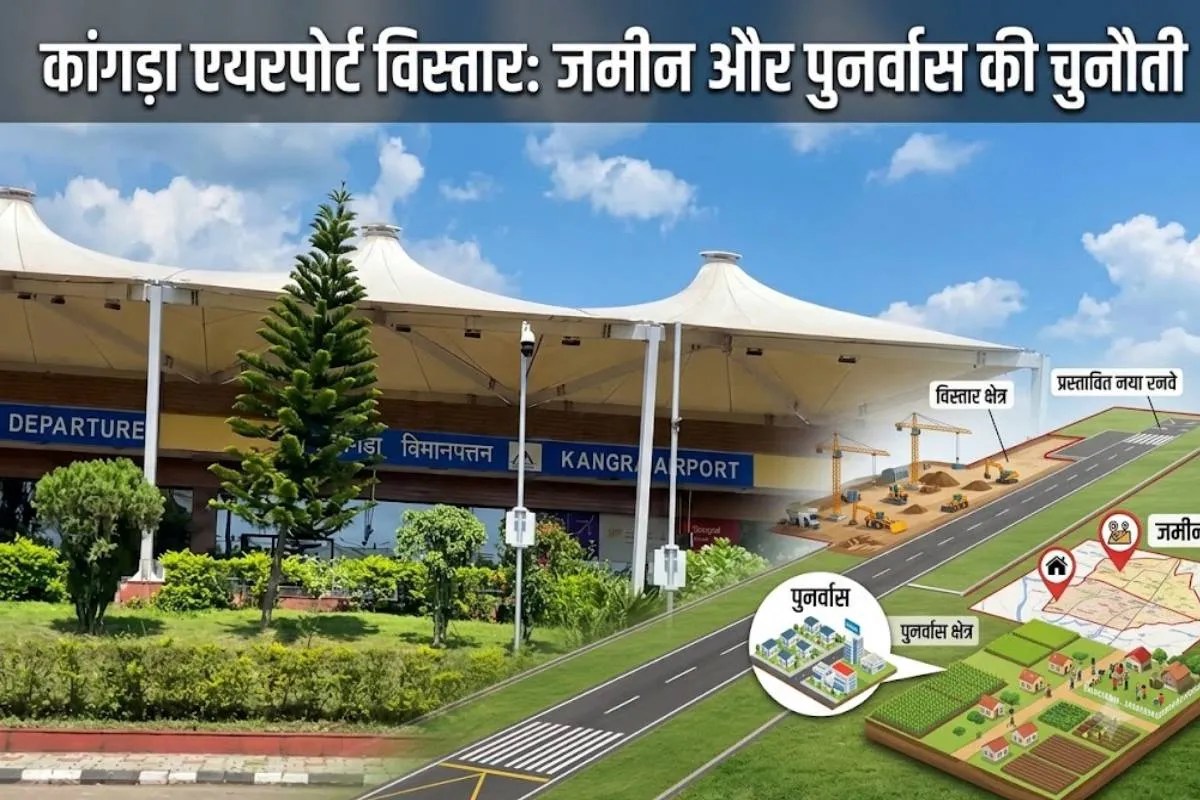 Kangra Airport Extension News.