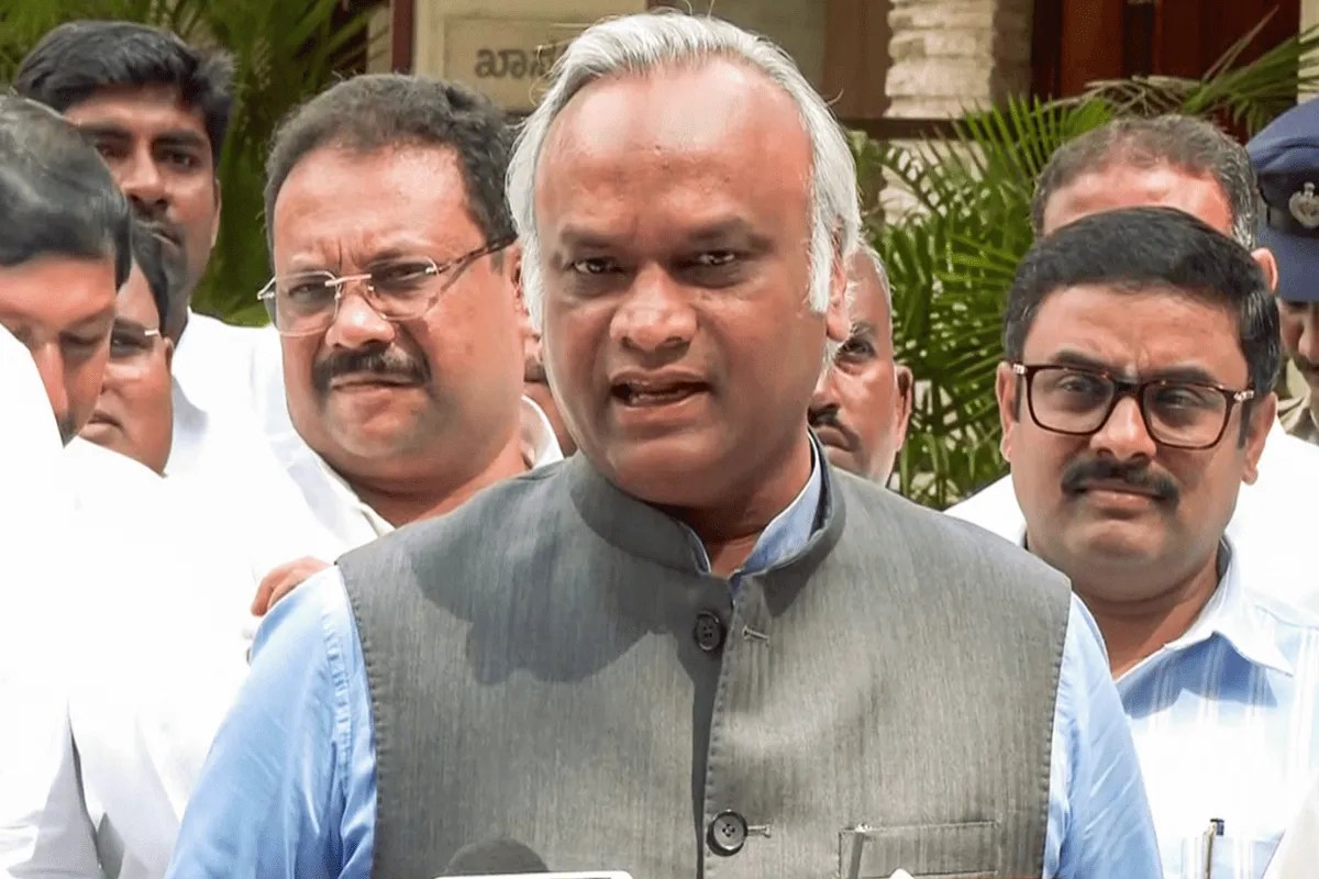 Revanth Reddy US Visit, Revanth Reddy America Visit, Priyank Kharge, Telangana CM Revanth Reddy, Revanth Reddy Latest News, US Visit Political Clearance, Revanth Reddy US Tour, Telangana News, Priyank Kharge Statement, Centre Denies Political Clearance,