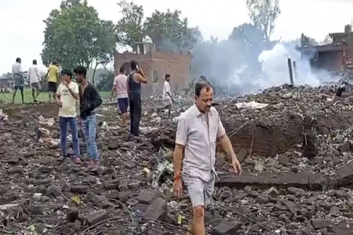 Kaushambi Firecracker Factory Blast