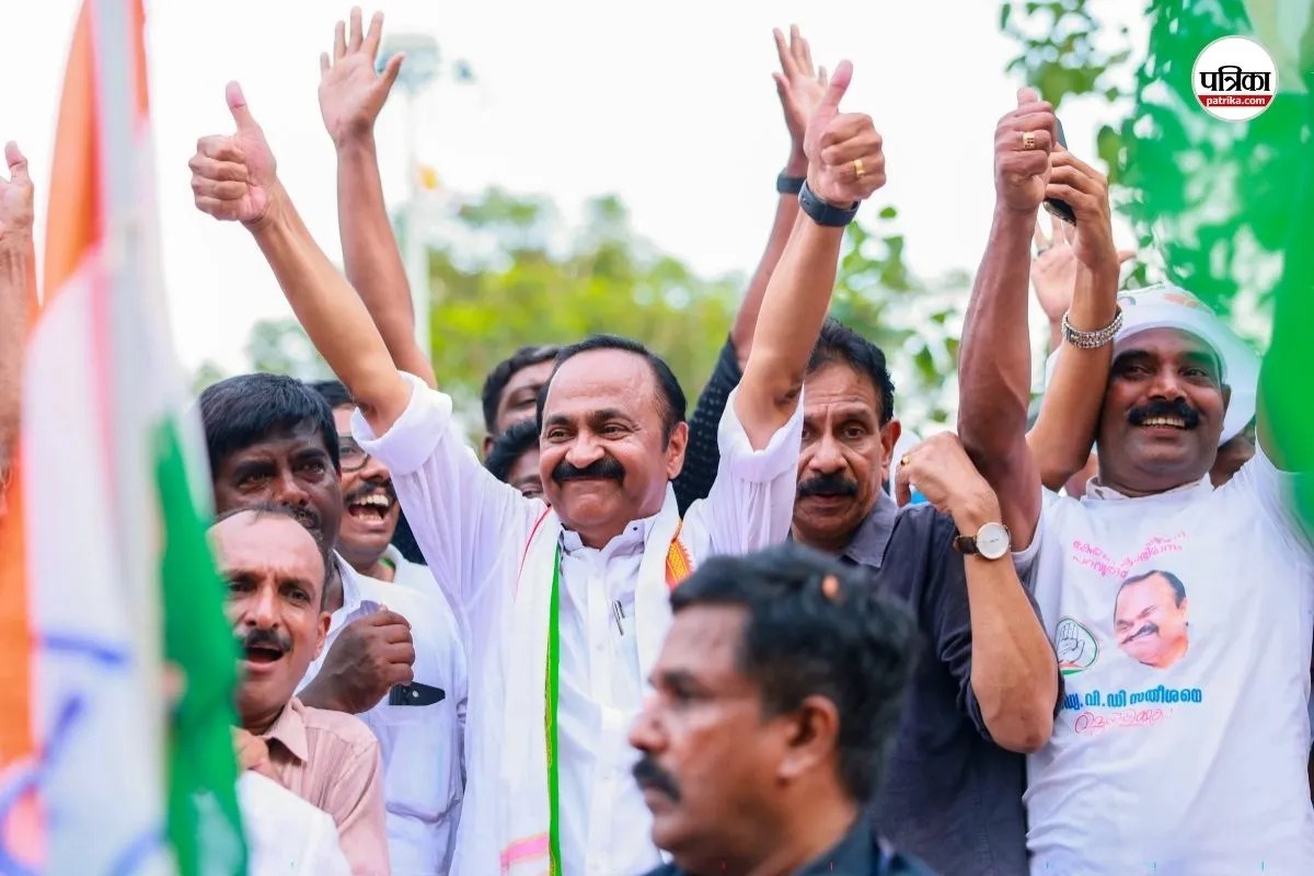 VD Satheesan convoy incident Thiruvananthapuram