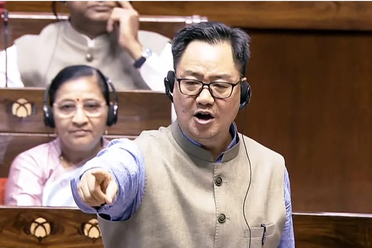 Kiren Rijiju on Ram Mandir issue.