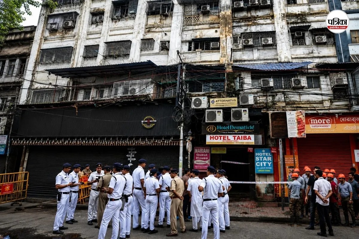 Kolkata hotel fire third floor