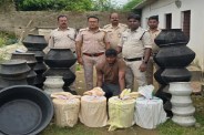 Liquor factory director arrested