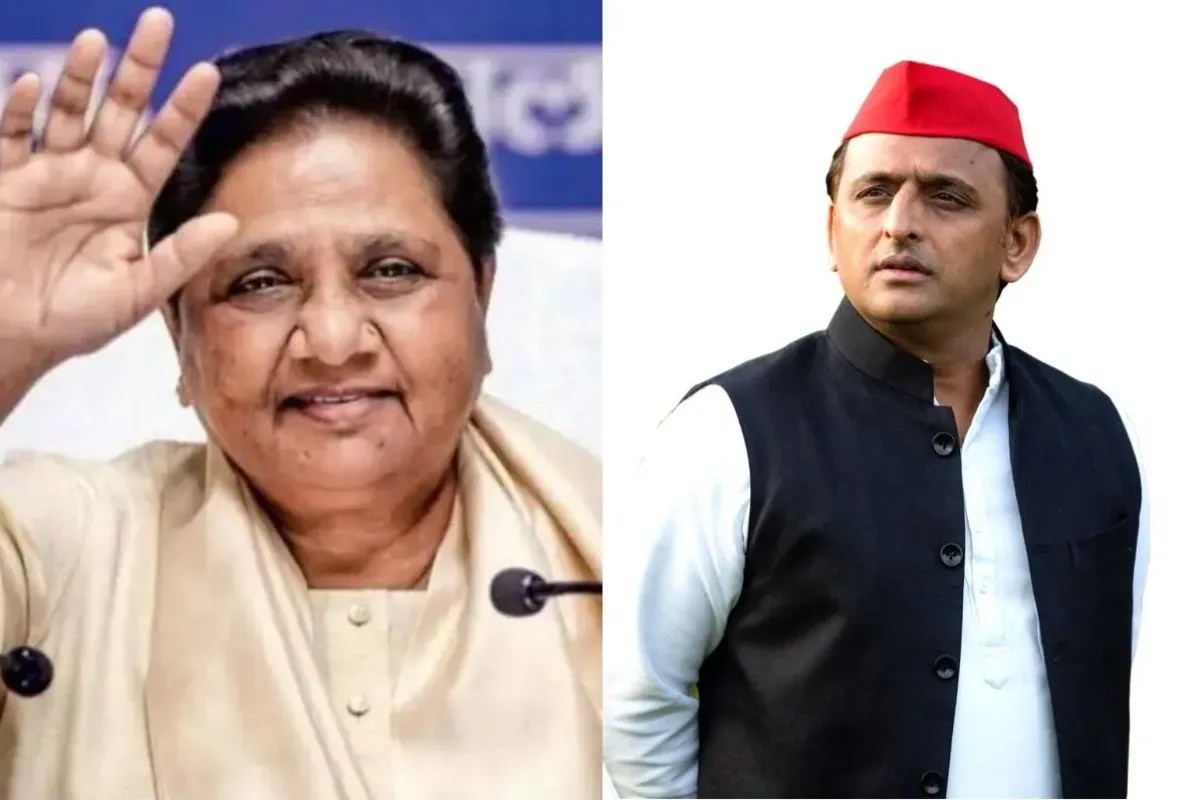 Mayawati - Akhilesh Yadav