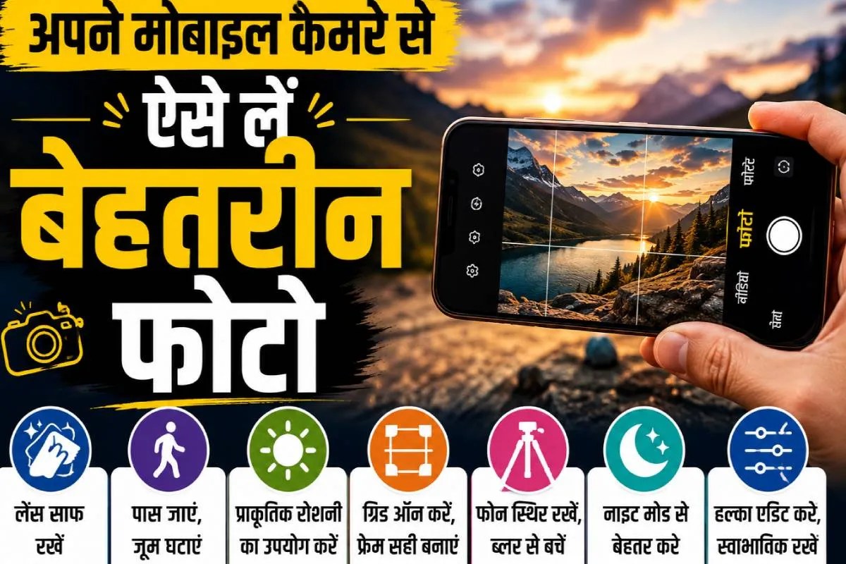 Mobile Camera Photo Capturing Tips