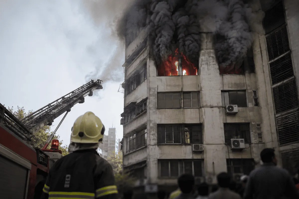 Bandra Fire, Mumbai Fire, Bandra West Fire, Mumbai Building Fire, Bandra Building Fire, Mumbai Fire News, Bandra Fire News, 7 Storey Building Fire, Mumbai Fire Brigade,