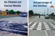 NHAI Clarification Rumble Strips Prathvipura NH25 Rajasthan Fact Check 2026
