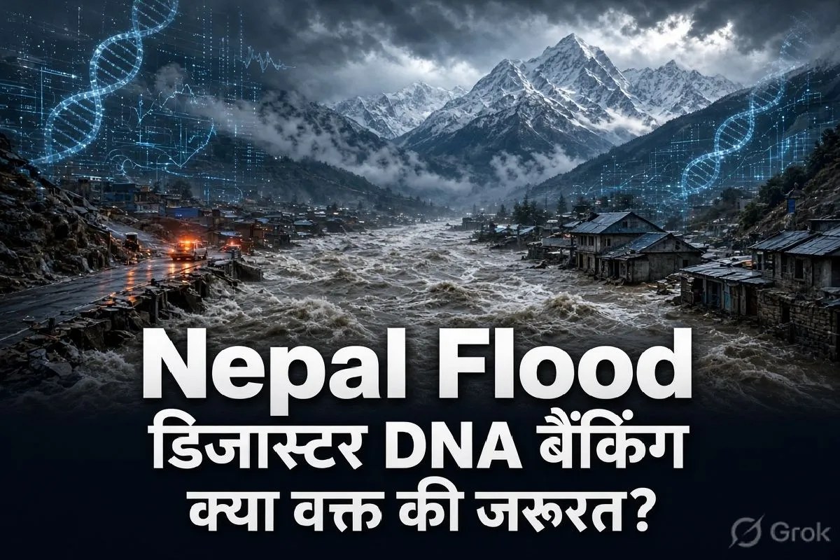 Nepal Flood Disaster DNA banking