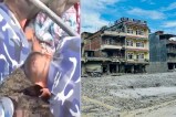 Nepal flash flood rescued
