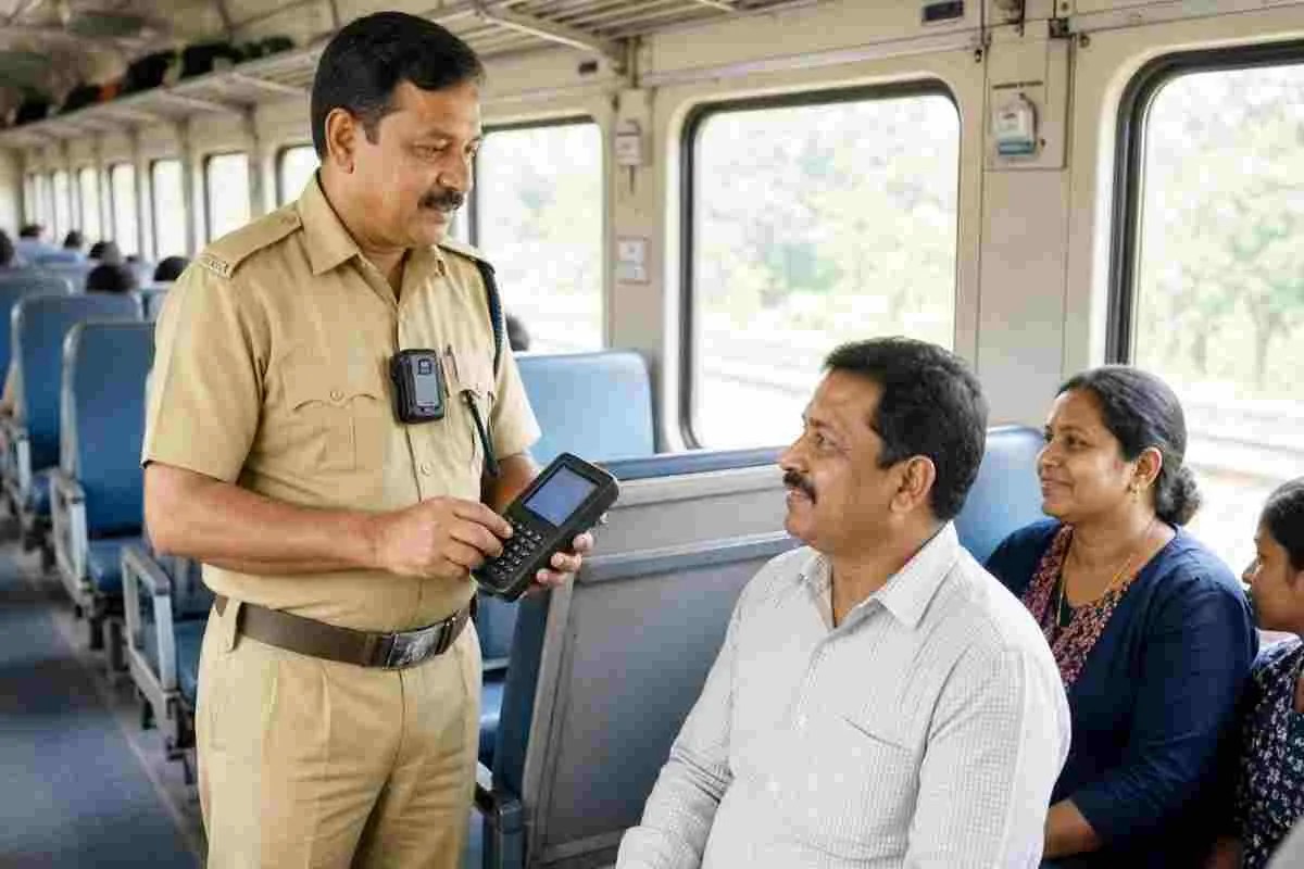Indian Railway: टिकट चेकिंग होगी हाईटेक (Photo Source: AI Image)
