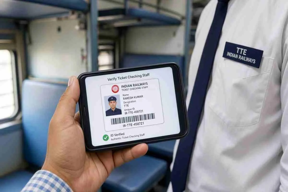 Indian Railways: रेलवे टिकट चेकिंग (Photo Source: AI Image)