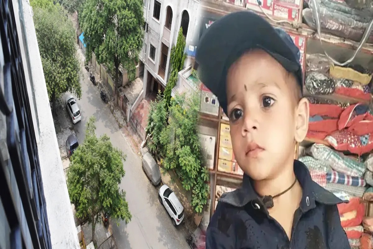 इकलौते बेटे दिव्यांश की मौत, रेलिंग का फोटो (प्रतिकात्मक) (Photo Source - patrika और AI)