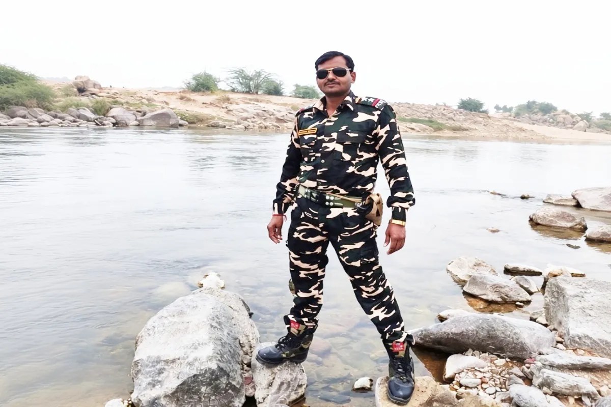FIR against STF inspector: आरोपी इंस्पेक्टर (फोटो सोर्स: पत्रिका )