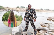 FIR against STF inspector: लड़की की प्रतिकात्मत फोटो, आरोपी इंस्पेक्टर (फोटो सोर्स: पत्रिका और AI )