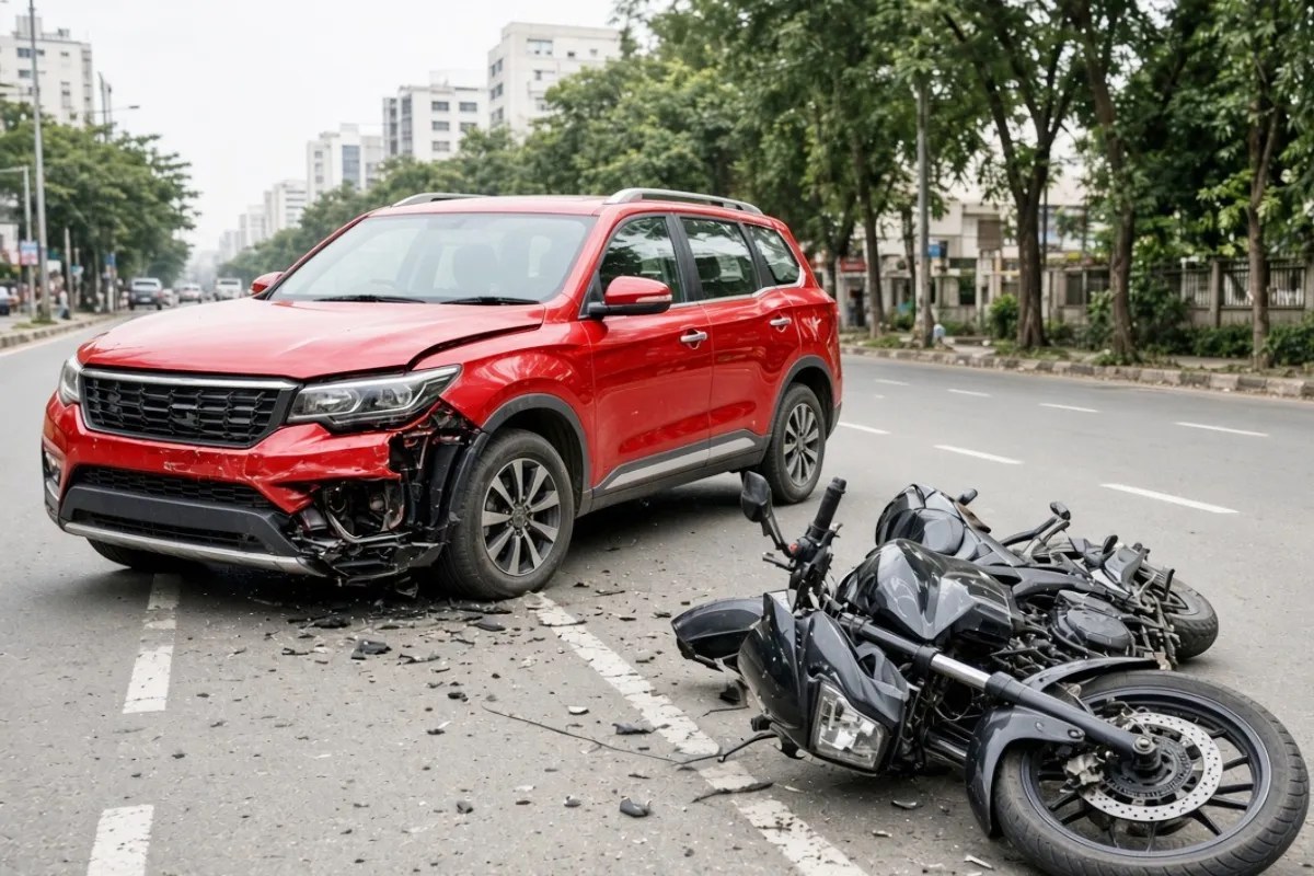 Road accident: भाई समेत 3 लोगों की मौत, प्रतिकात्मक फोटो (Photo Source: AI Image)