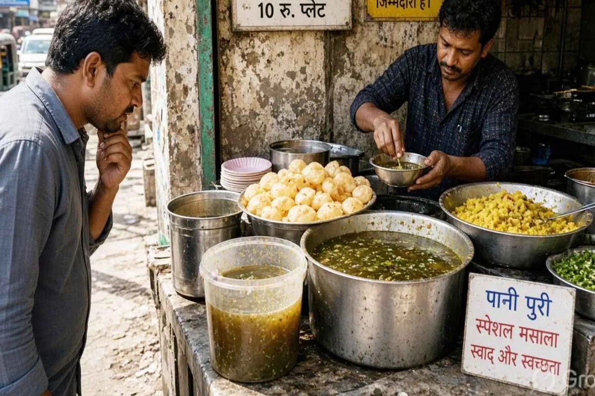 पानीपुरी, प्रतिकात्मक फोटो (Photo Source: AI Image)