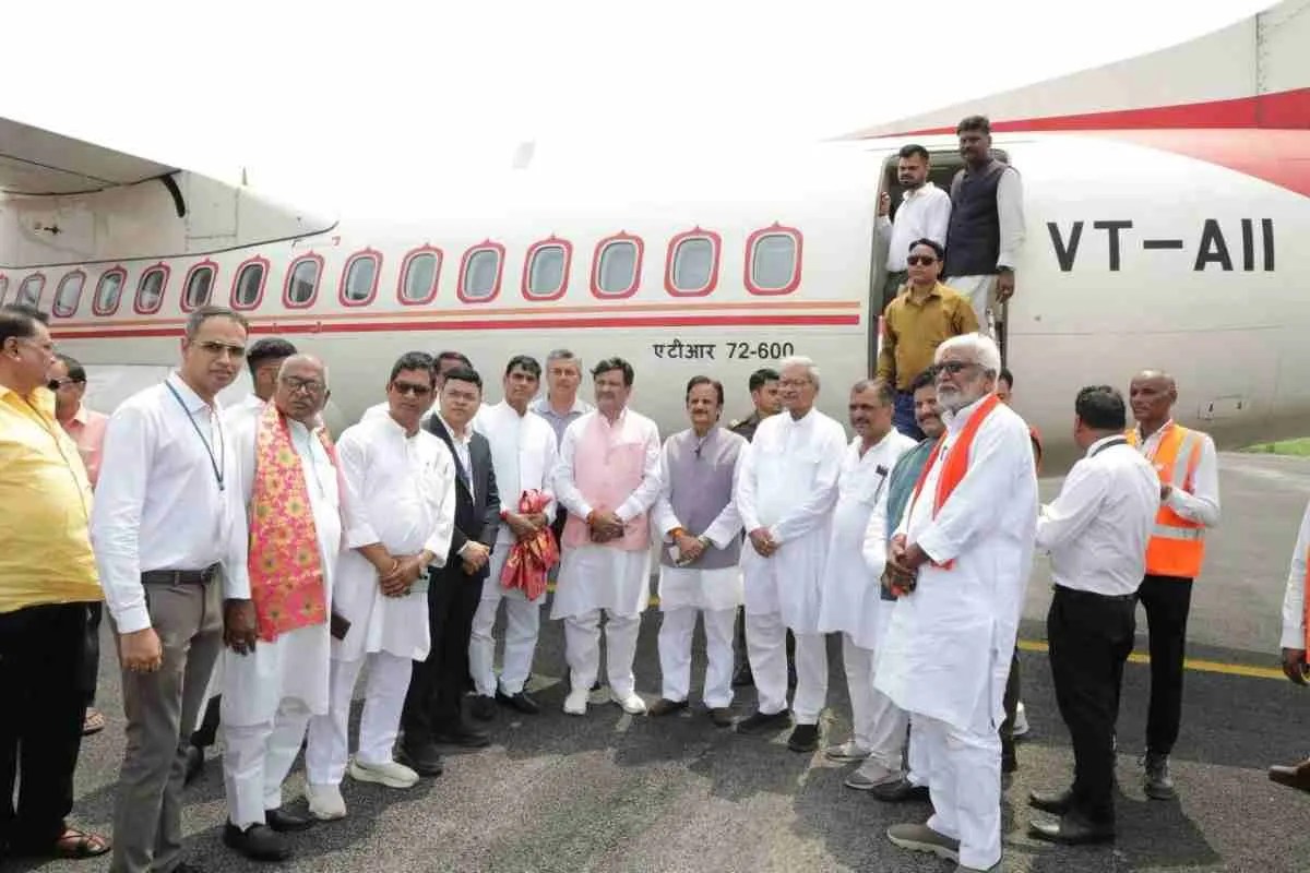 direct air service: हवाई सेवा की सौगात (Photo Source - Patrika)