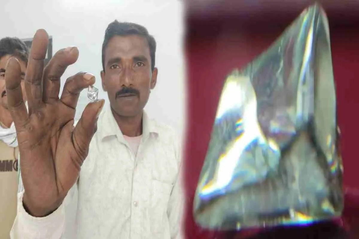 Invaluable diamond: 16.96 कैरेट के हीरे ने चमकाई किस्मत (Photo Source - Patrika)