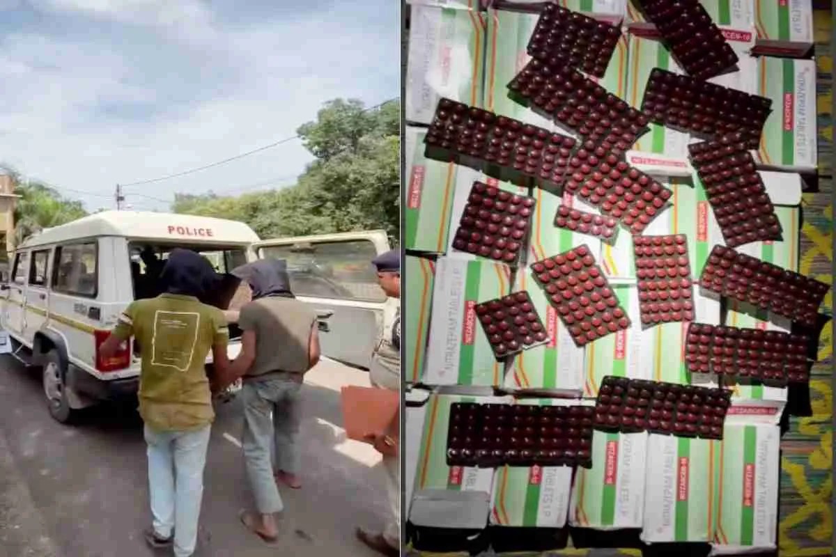 Nitrazepam Supply network: 2 तस्कर गिरफ्तार (Photo Source - Patrika)