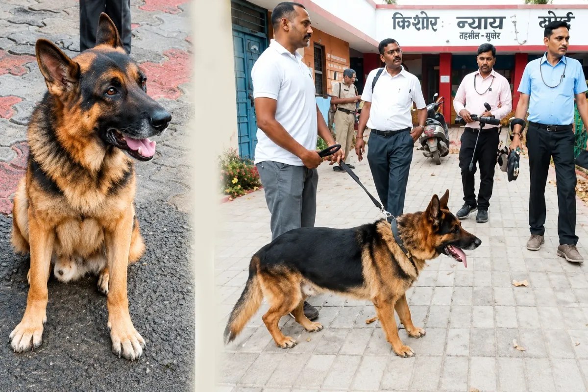 Dog Squad: जर्मन शेफर्ड गोपी (Photo Source - Patrika)