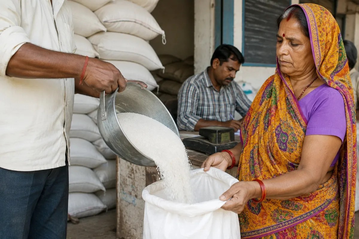 Price of sugar: शक्कर हुई महंगी (Photo Source: AI Image)