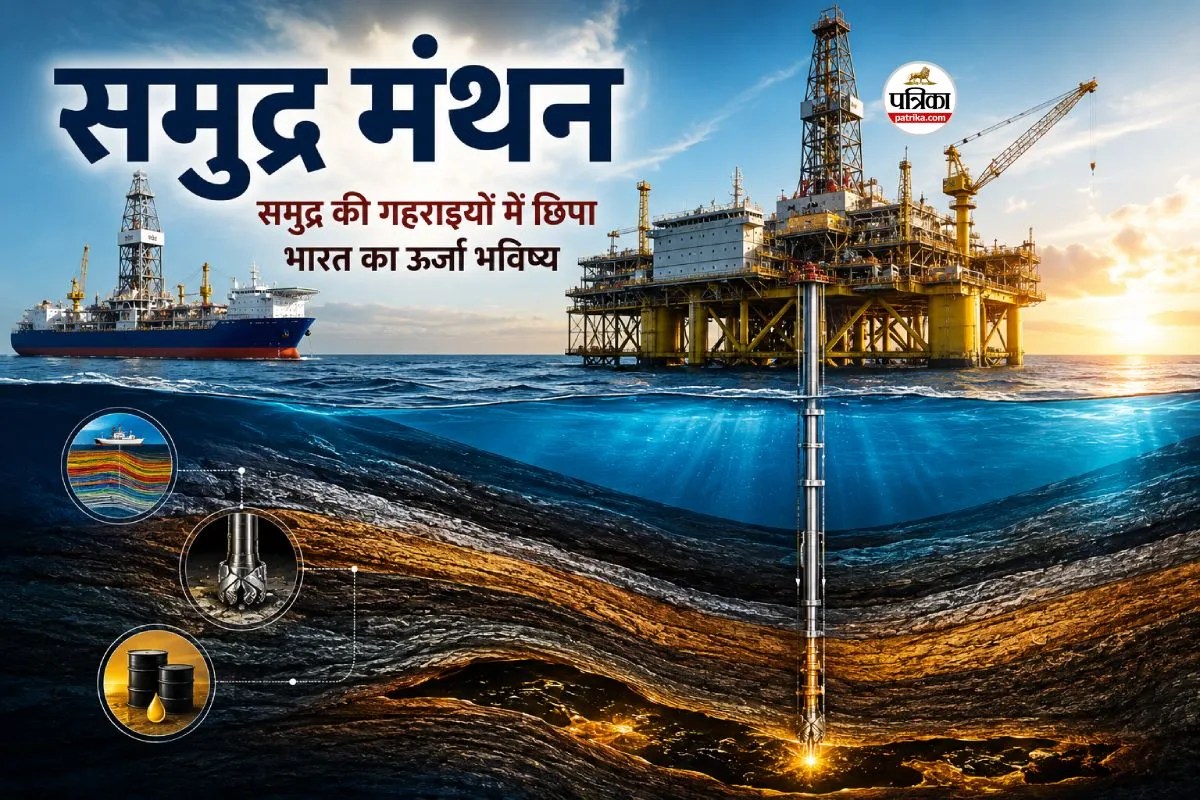 Samudra Manthan Mission Bharat Offshore Oil Exploration