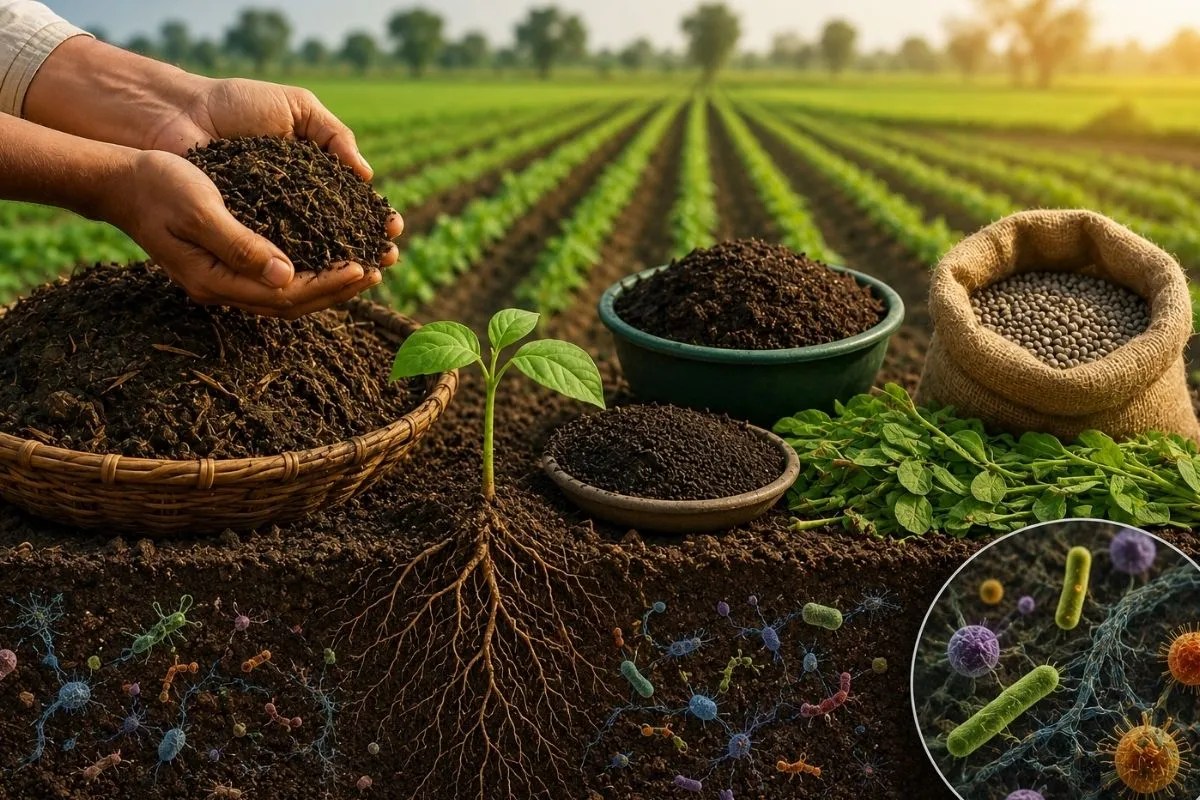 Organic fertilizer soil health