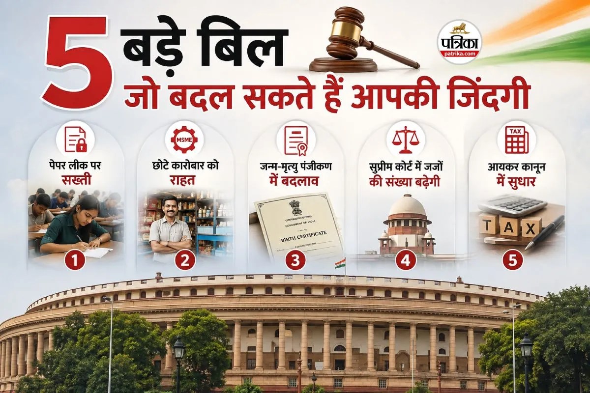 Parliament 5 Big Bills