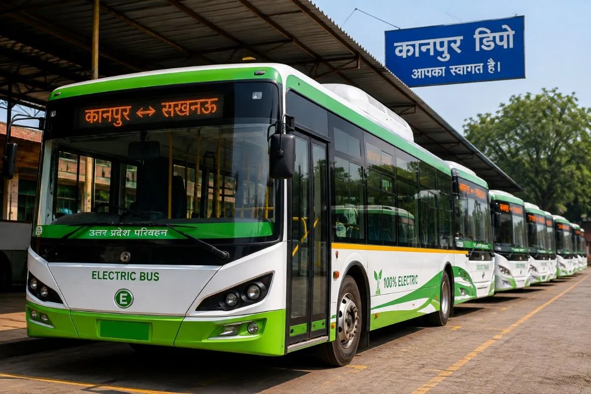 Kanpur Prayagraj E-Bus
