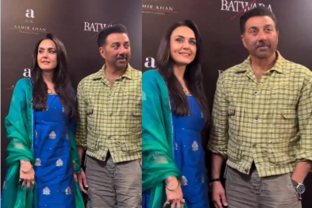 Preity Zinta and Sunny Deol in Batwara 1947