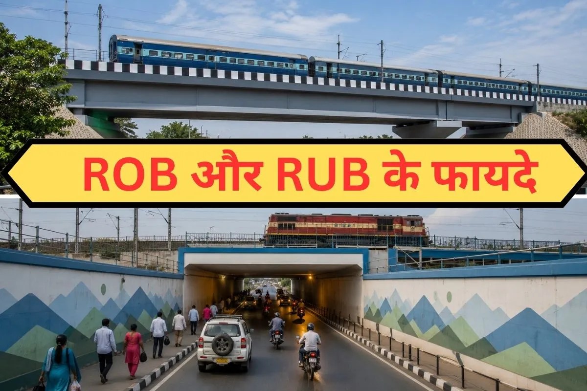 ROB and RUB at railway crossings