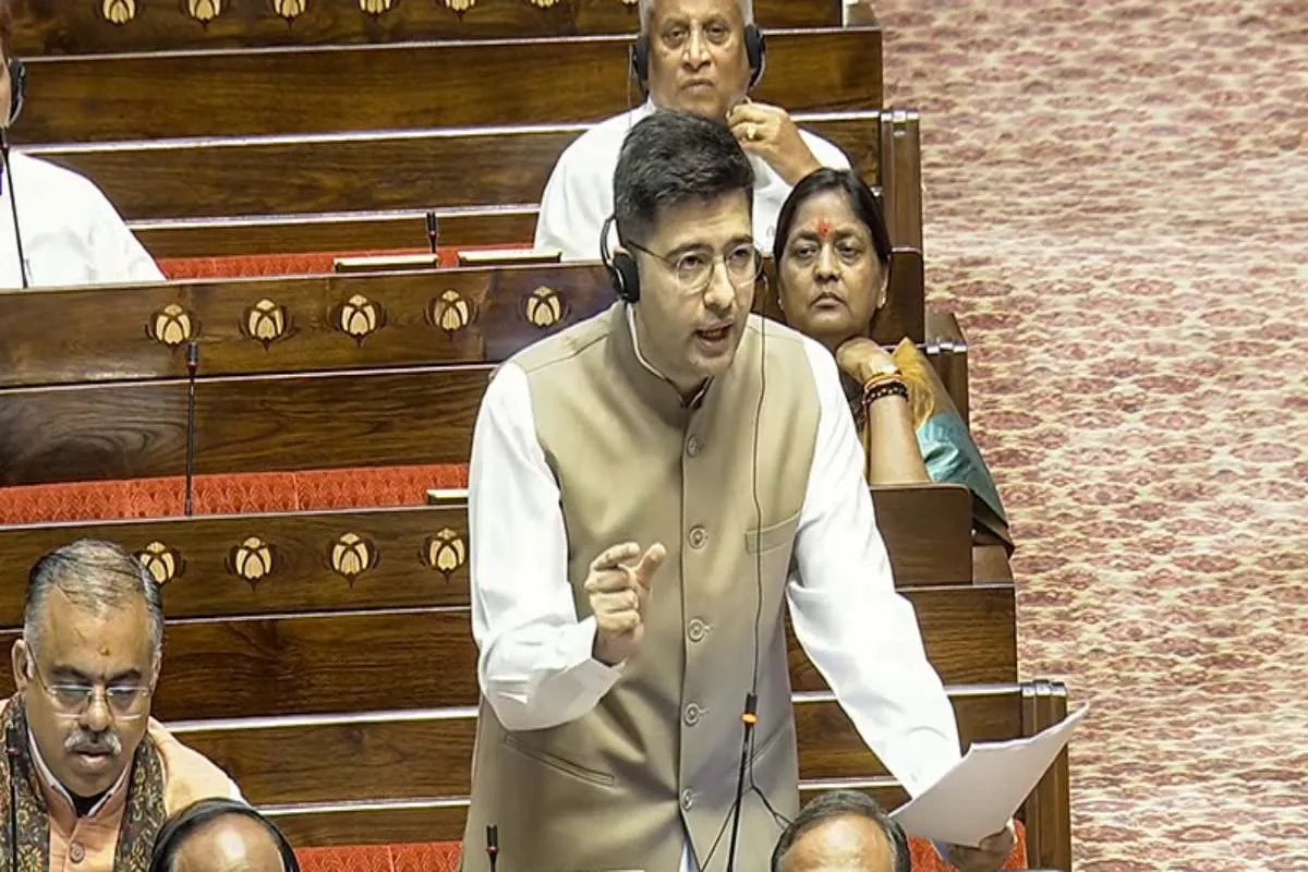 raghav chadha doctor referral commission cut money diagnostic centres