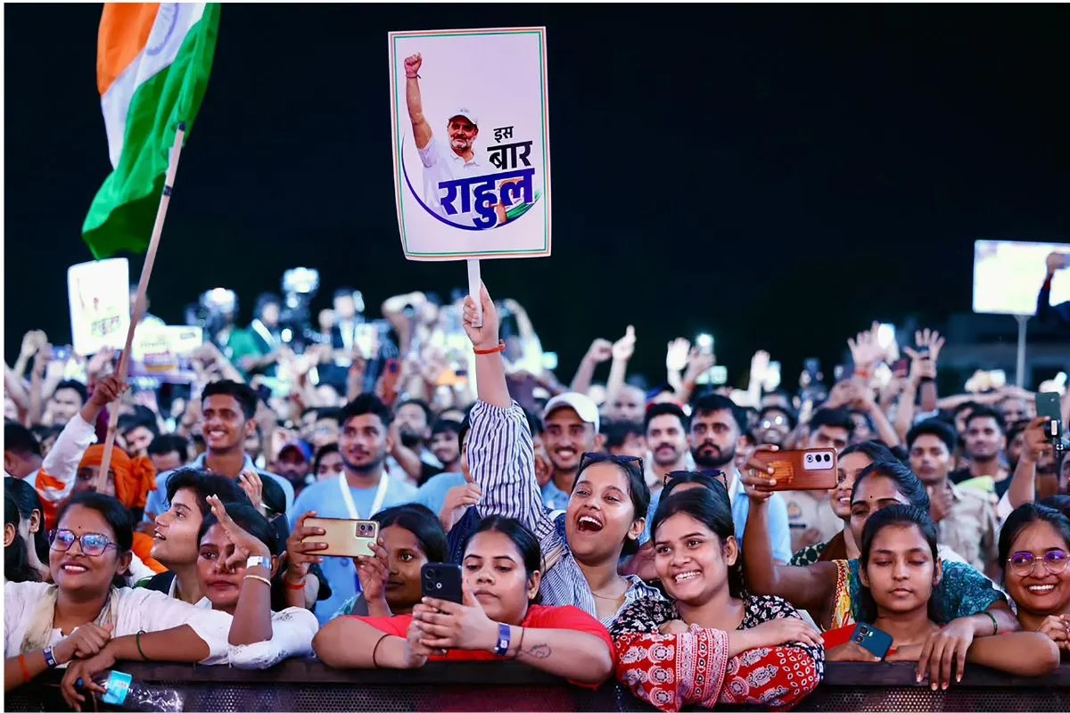 Rahul Gandhi Chhatron Ki Goonj