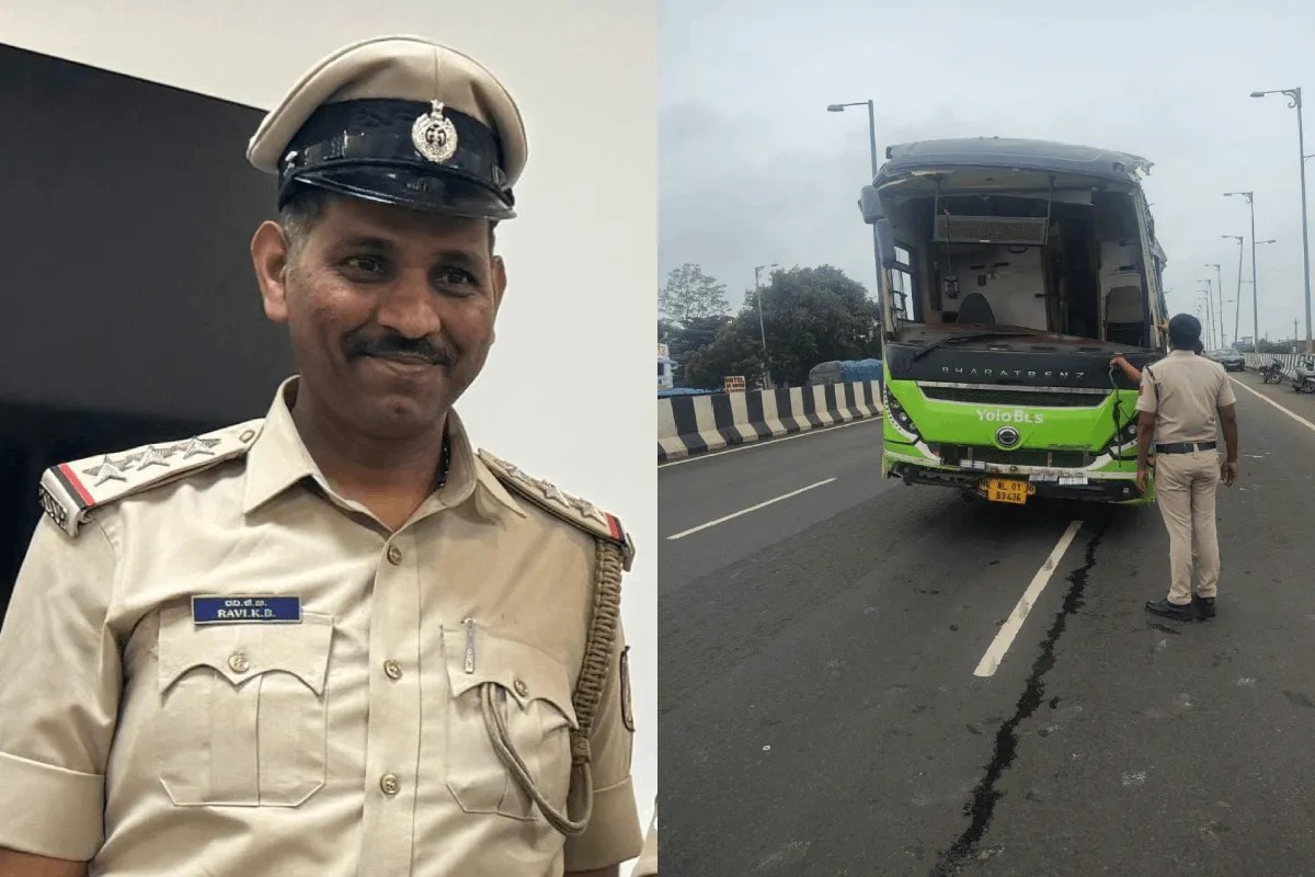 rajgarh bus accident update bengaluru cyber crime inspector